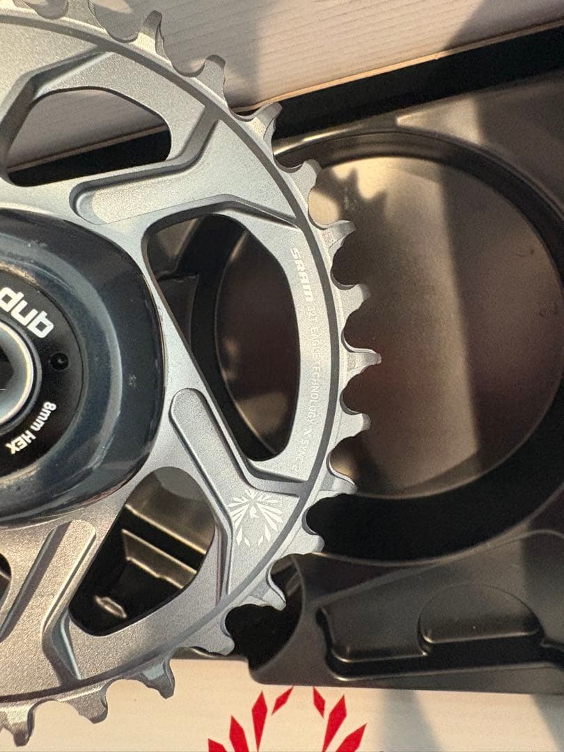 SRAM X01 EAGLEクランクセット　175mm 32T