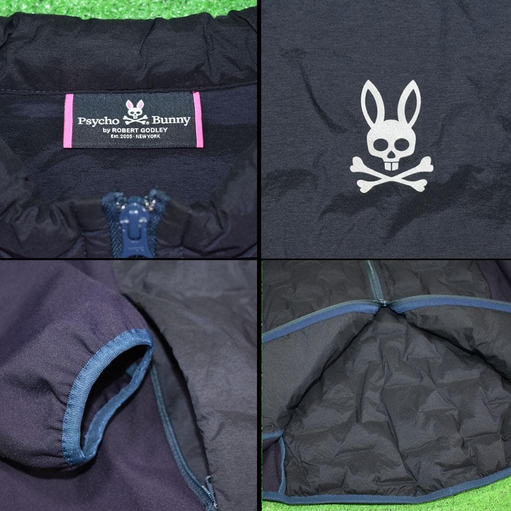 Psycho Bunny/サイコバニー 防風ジャケット【ネイビー/XL】超美品！