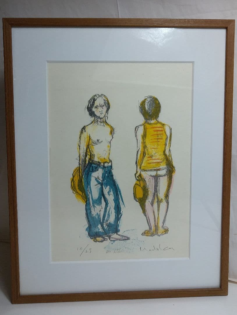 値下げ、リトグラフ作品、石版画、版画、