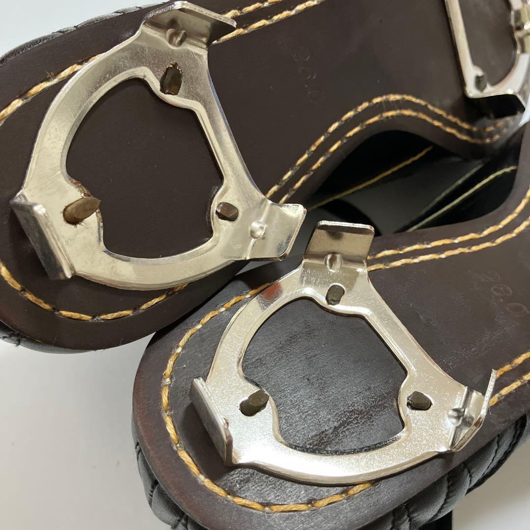 未使用 ワールドペガサス ヴィンテージ 本革 野球スパイク 26.0cm P革付