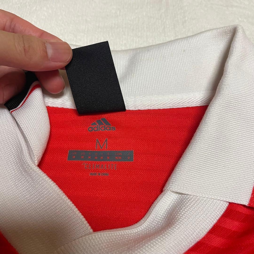 Gosha Rubchinskiy｜adidas ゲームシャツ レッド　Mサイズ