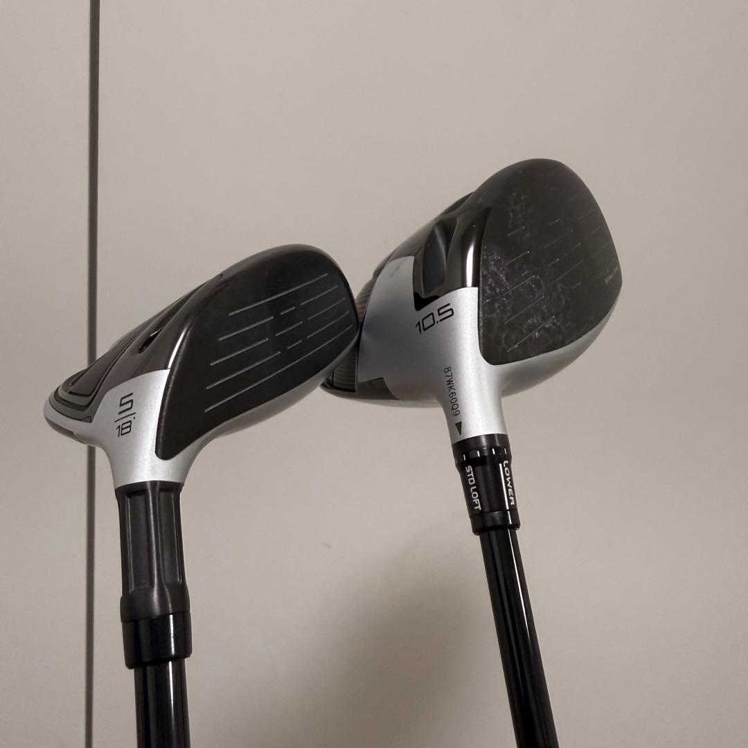TaylorMade M4 ドライバー フェアウェイウッド 2本セット 1D5W