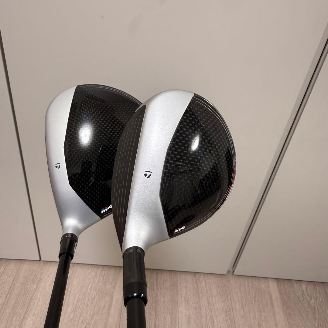 TaylorMade M4 ドライバー フェアウェイウッド 2本セット 1D5W