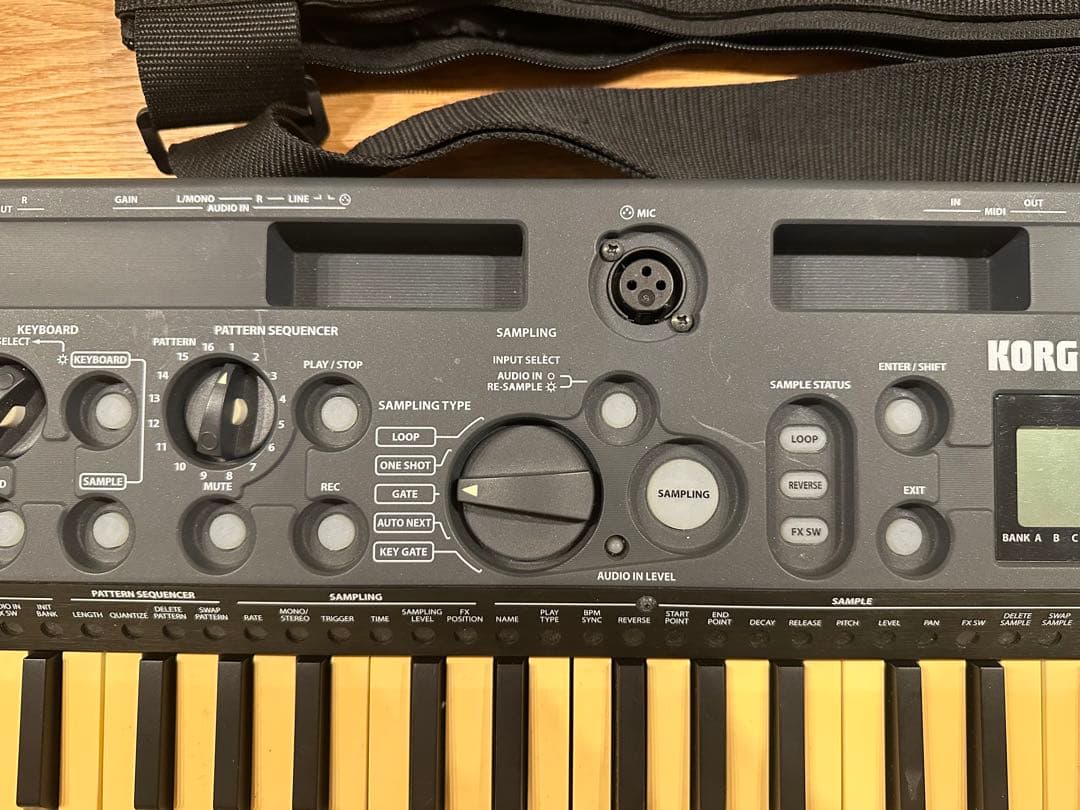 KORG microSAMPLER サンプリングシンセサイザー