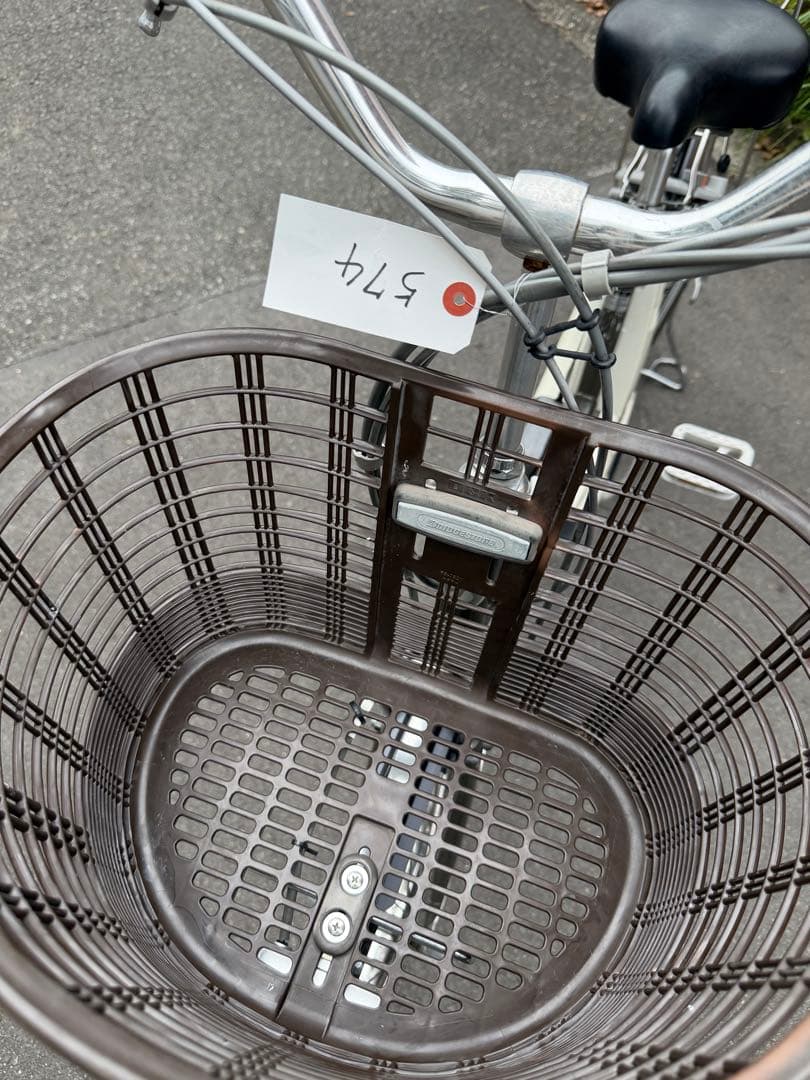 528ブリヂストン26インチ電動アシスト自転車