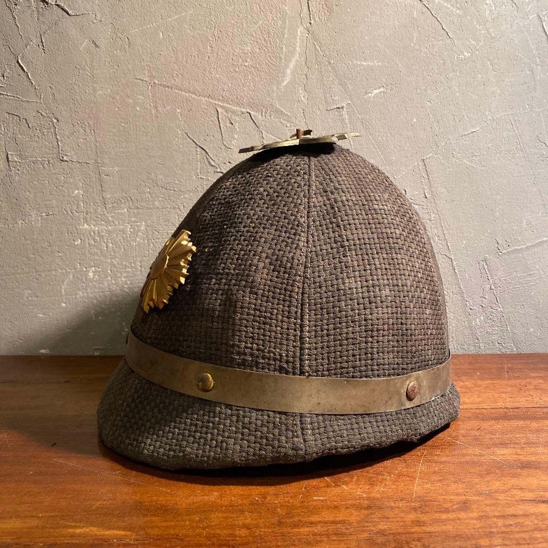 時代物 消防帽 刺子 骨董品 古道具 コレクション 昭和レトロ