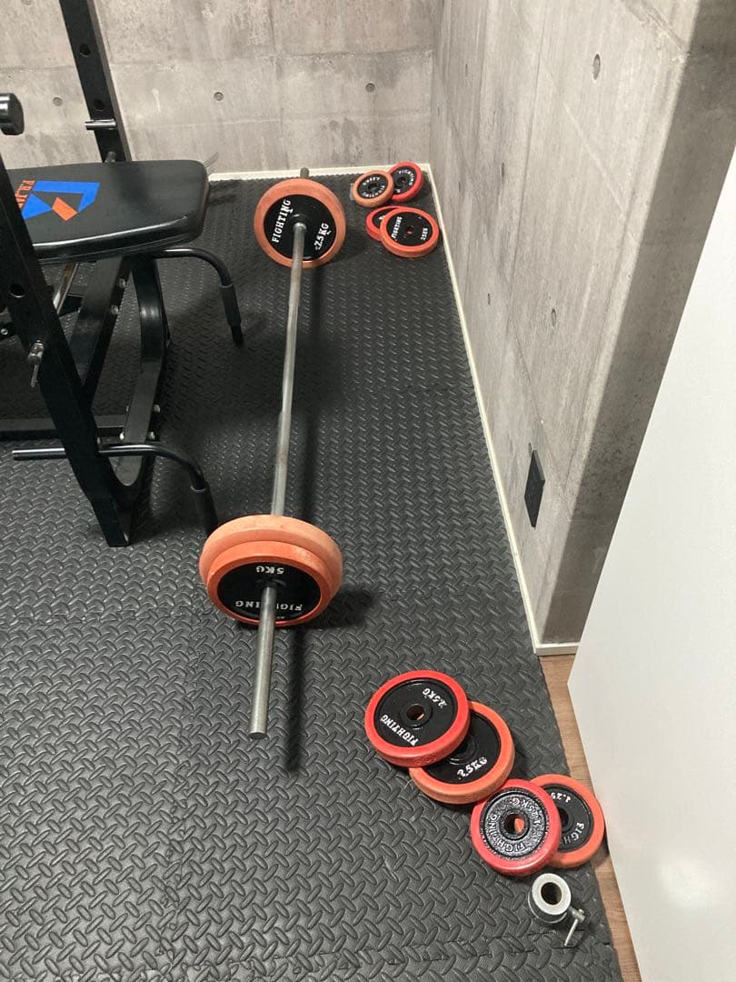 ホームジム　バーベル　バーベルラック　ベンチ