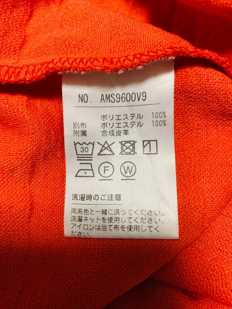 アンパスィ and per se半袖ポロシャツ レッド系 メンズ サイズＬ