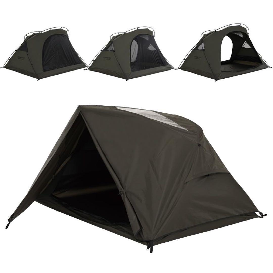 CAMVIL GODONG2.0 カーキ　レインフライ付き