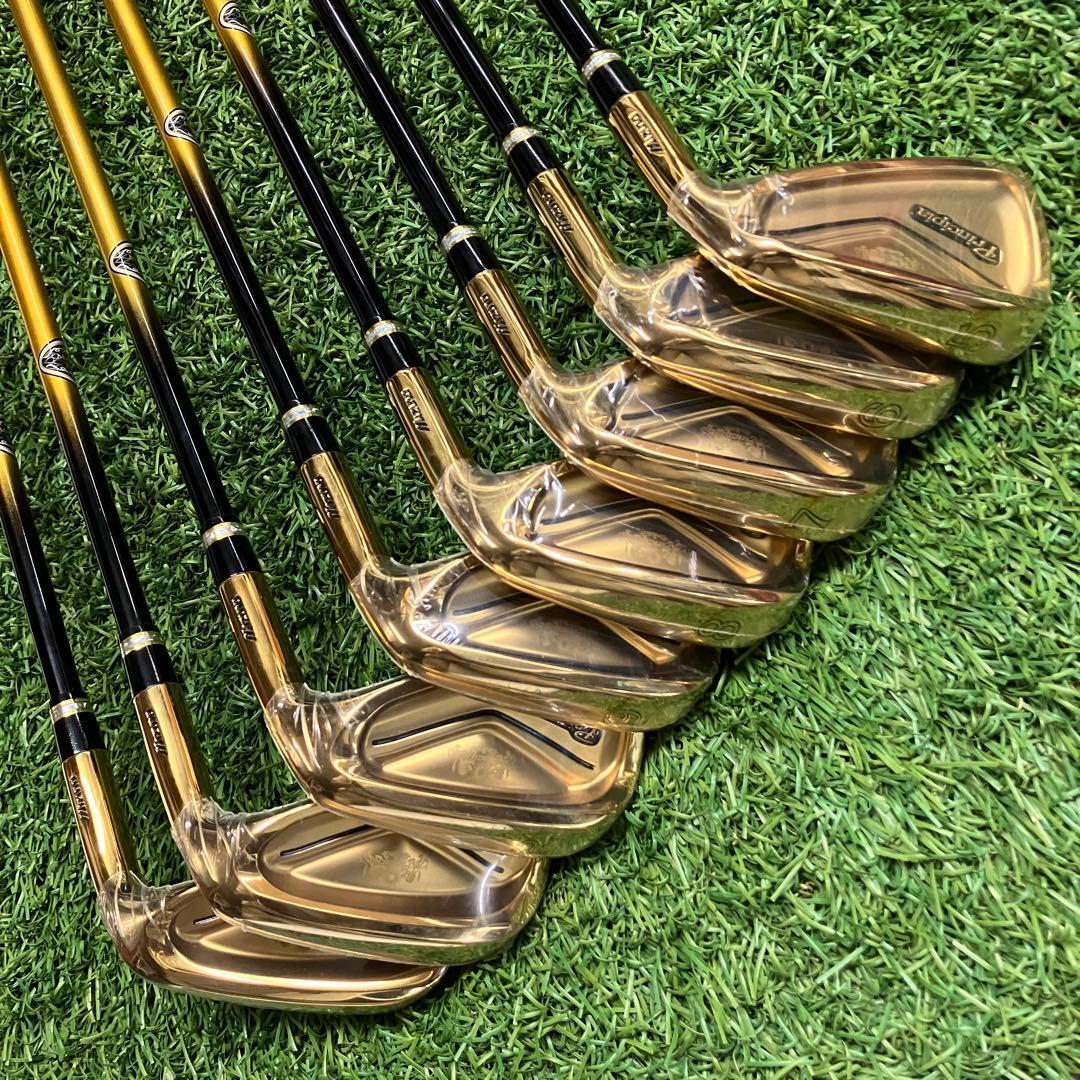 ミズノ プリンシピア GOLDアイアン #5-Sw 8本 ¥528,000 新品