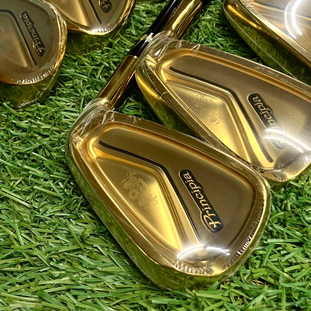 ミズノ プリンシピア GOLDアイアン #5-Sw 8本 ¥528,000 新品