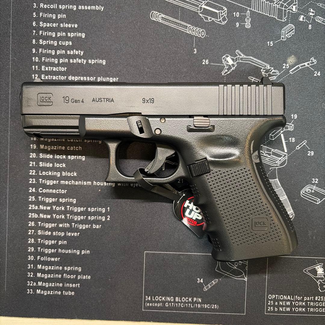 Glock19 Gen.4 東京マルイガスブローバック