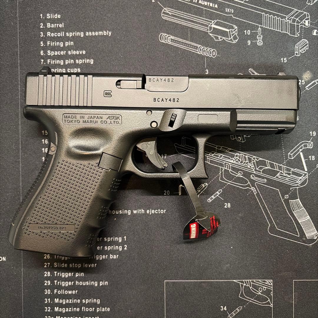 Glock19 Gen.4 東京マルイガスブローバック