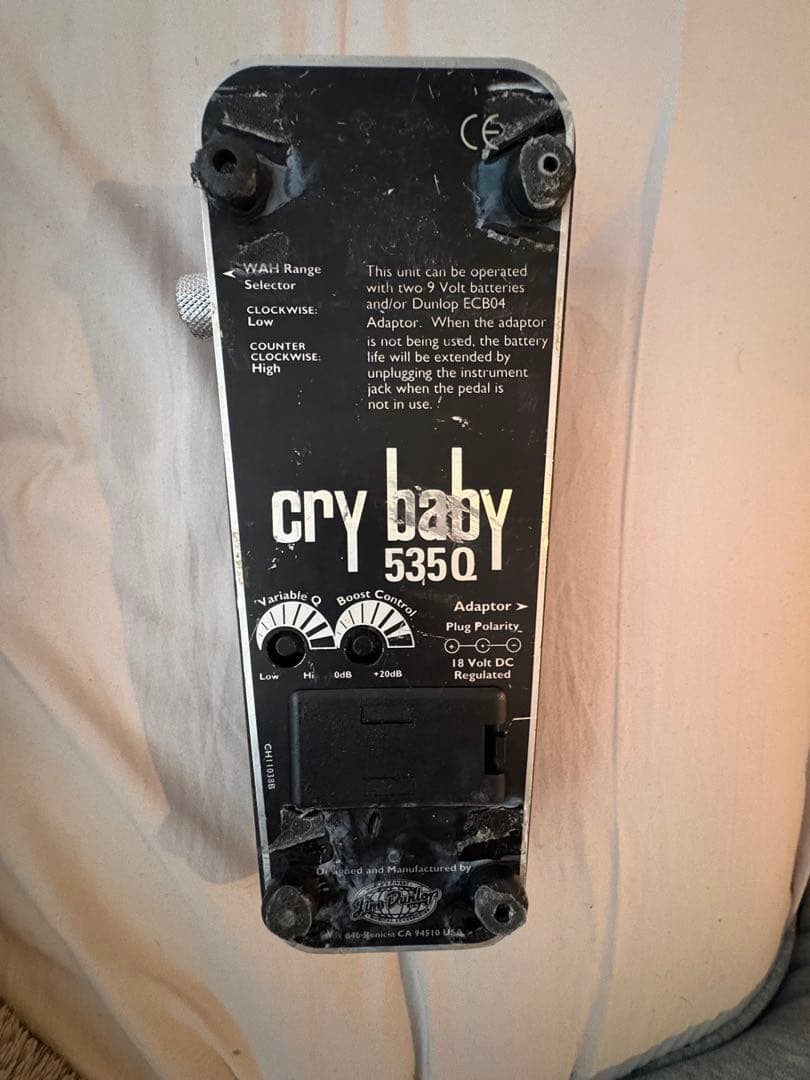 ギター Jim Dunlop Cry Baby 535Q