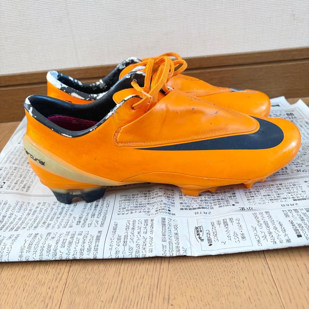 【←←←R 】NIKE マーキュリアルヴェイパーIV オレンジ　26cm