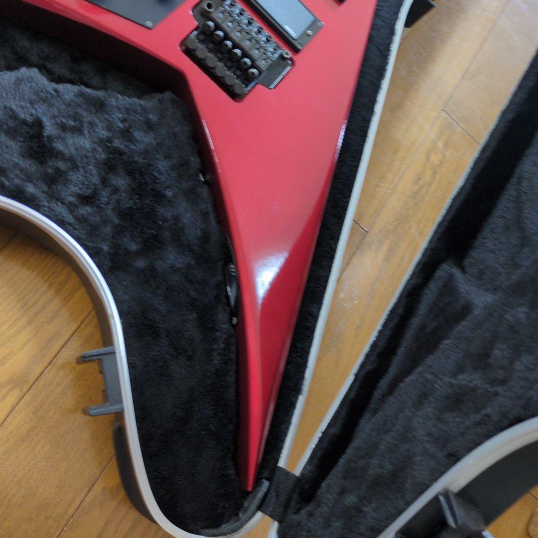 エレキギター 左利き用ランディV EMG 2発搭載