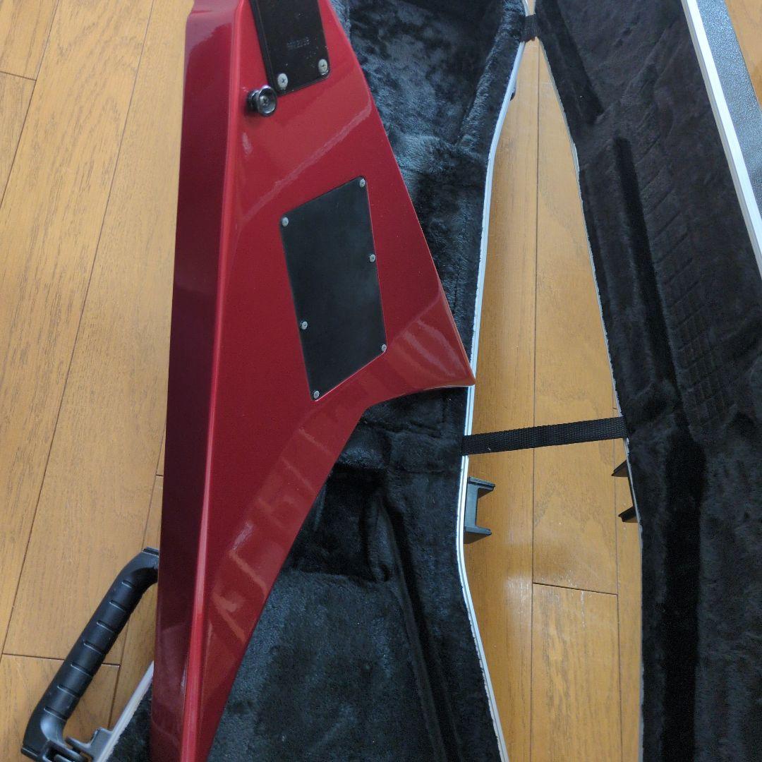 エレキギター 左利き用ランディV EMG 2発搭載