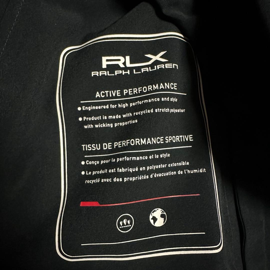 ✨ RLX RALPH LAUREN ゴルフジャケット ブラック S✨