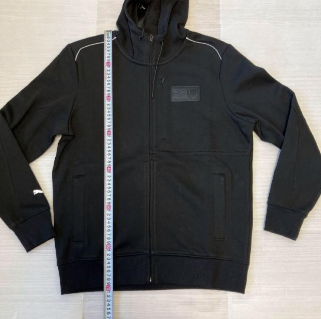 送料無料 新品 PUMA×FERRARI セットアップ L(USサイズM) 黒