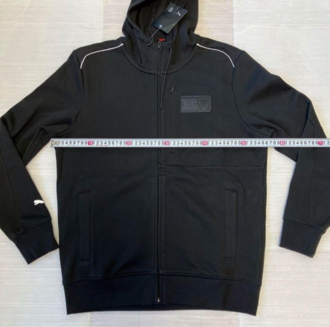 送料無料 新品 PUMA×FERRARI セットアップ L(USサイズM) 黒