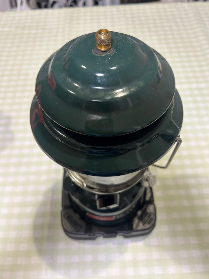 コールマンのガソリンランプとストーブセット