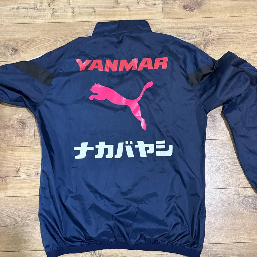 セレッソ大阪 2022年 ウーブン ハ－フジップ ジャケット（裏地なし）