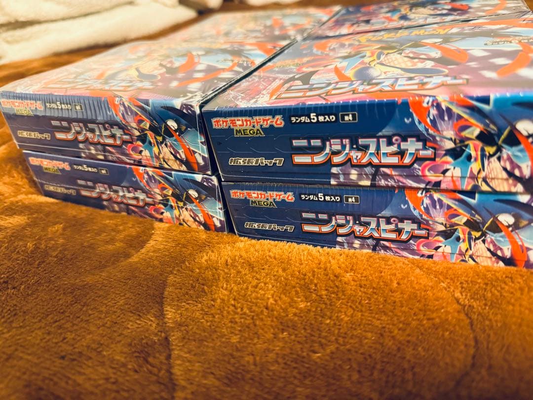 ポケモンカード ニンジャスピナー新品未開封シュリンク付8BOX