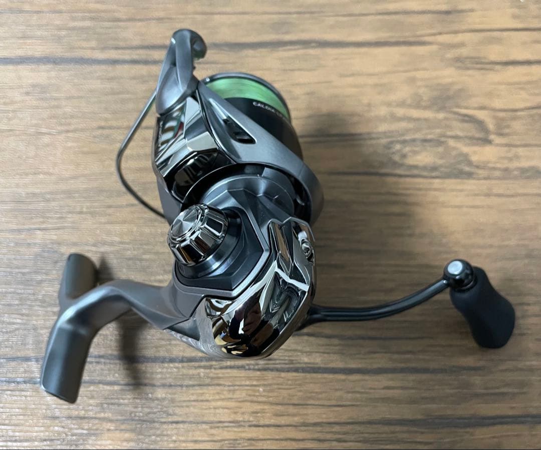 ダイワ 25 カルディア LT2500、PE 0.6号 200m 8本撚り