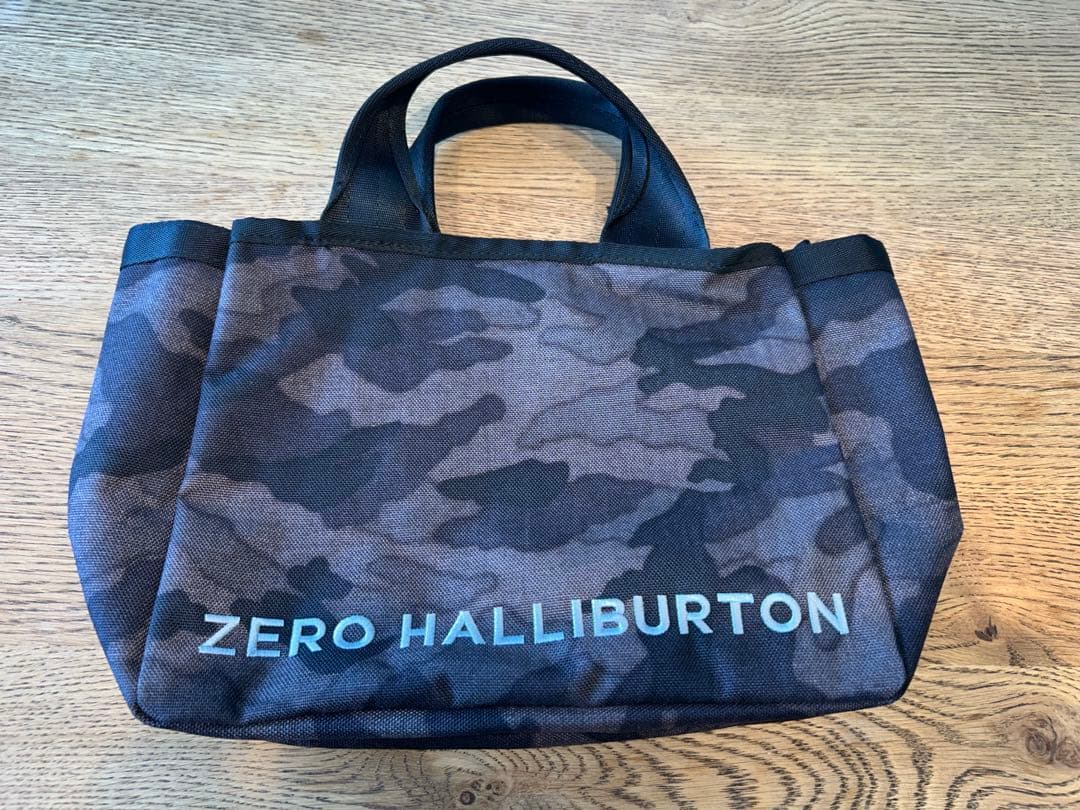 ZERO HALLIBURTON ブラックカモ　カートバック