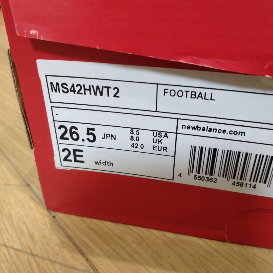 New Balance 442 サッカーシューズ ホワイト26.5cm