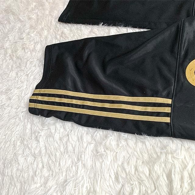 黒金ビッグロゴ✨希少 adidas ジャージセットアップ M Y2K