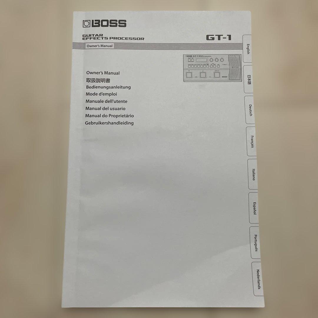 GT-1 BOSS ギター　エフェクター