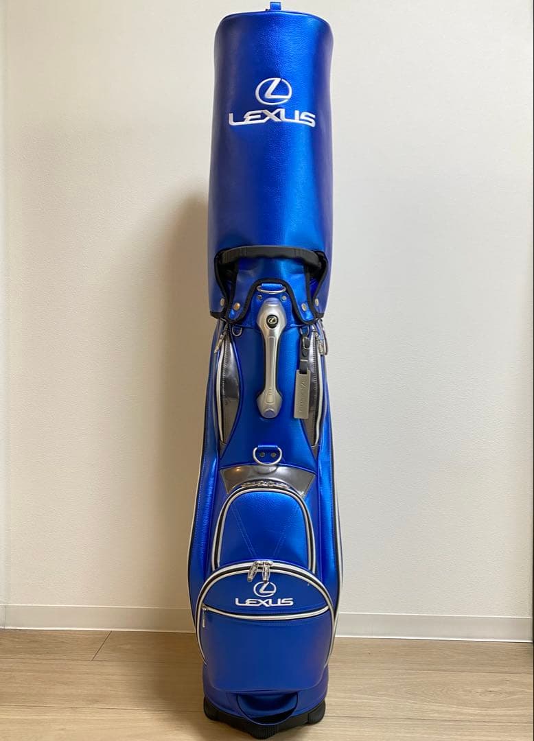 値下げしました レクサスLEXUS キャディバッグ ブルー