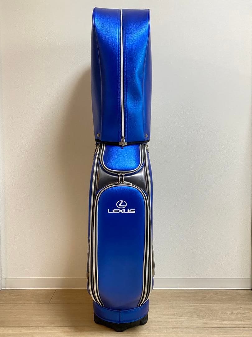 値下げしました レクサスLEXUS キャディバッグ ブルー