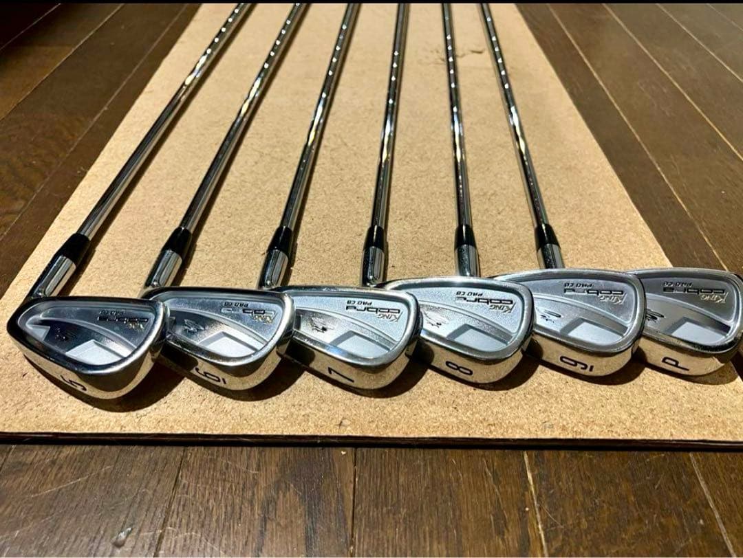 名器！キングコブラ　Cobra PRO CB フォージド　アイアンセット　6本