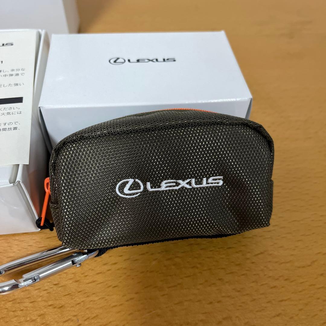 Lexus ゴルフ ボールマーカー+proV1+ボールポーチ　新品未使用