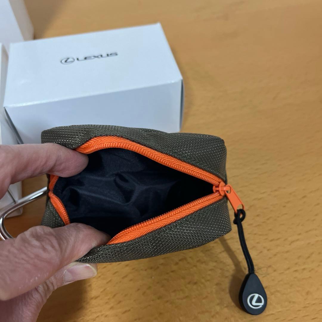 Lexus ゴルフ ボールマーカー+proV1+ボールポーチ　新品未使用
