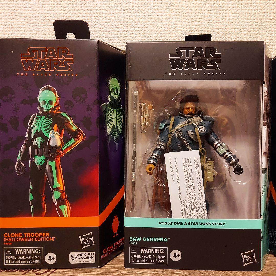 ハズブロ スターウォーズ ブラックシリーズ フィギュア 3体セット