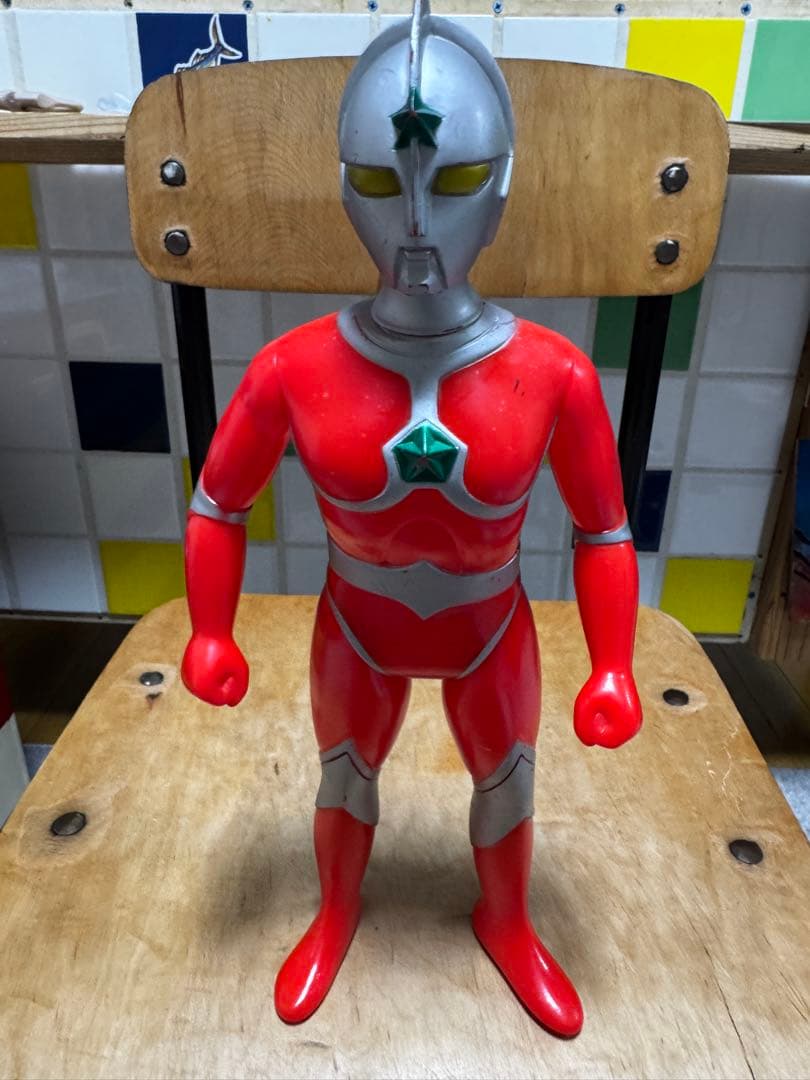 当時物 ポピー ウルトラマン ジョーニアス 大サイズ ソフビ フィギュア
