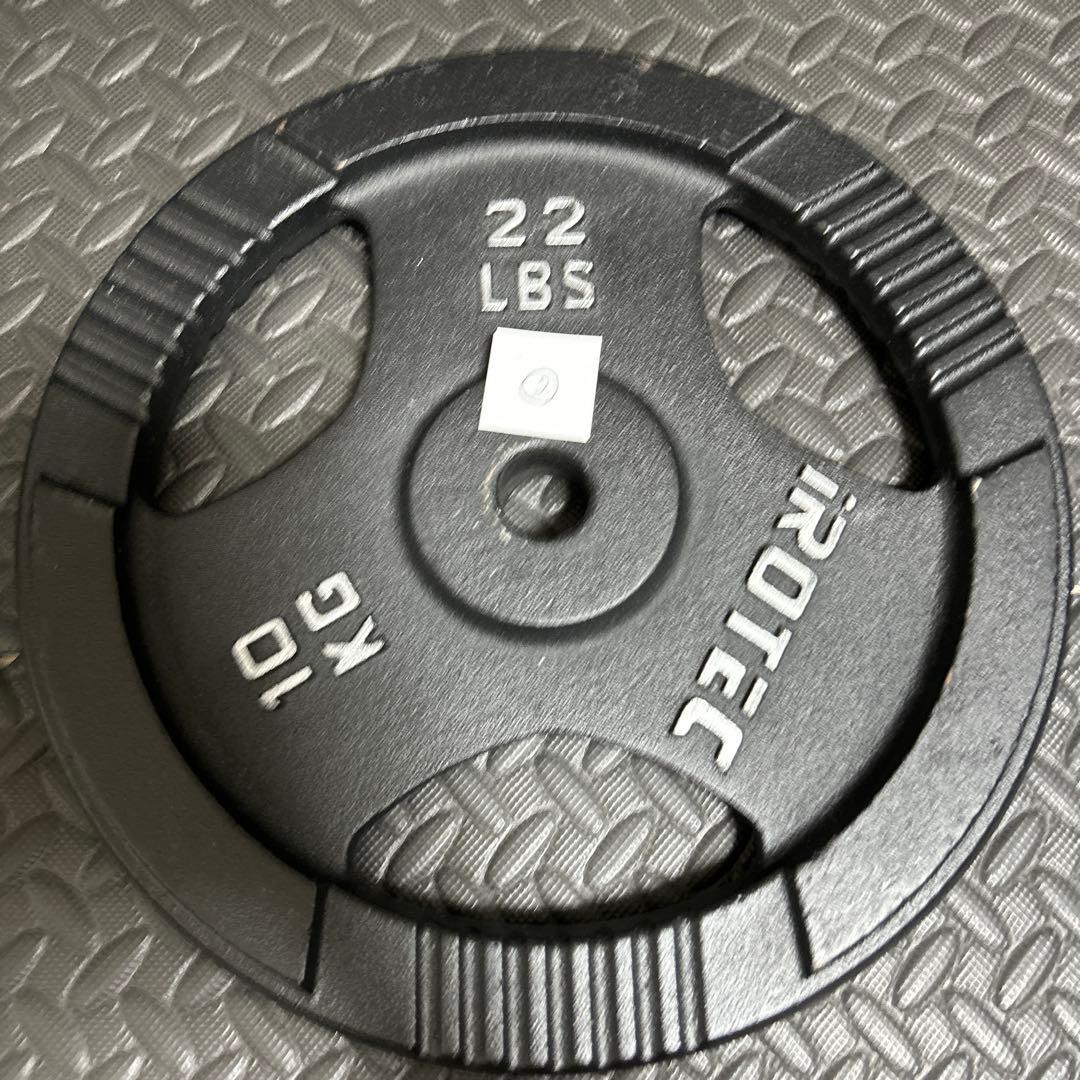 iROTEC 10kg ダンベルプレート 2枚セット