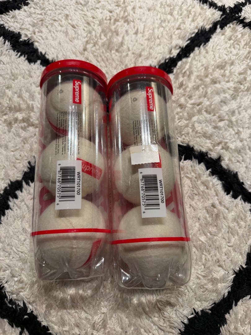 【正規品】2個セット SUPREME Wilson テニスボール 新品未開封品