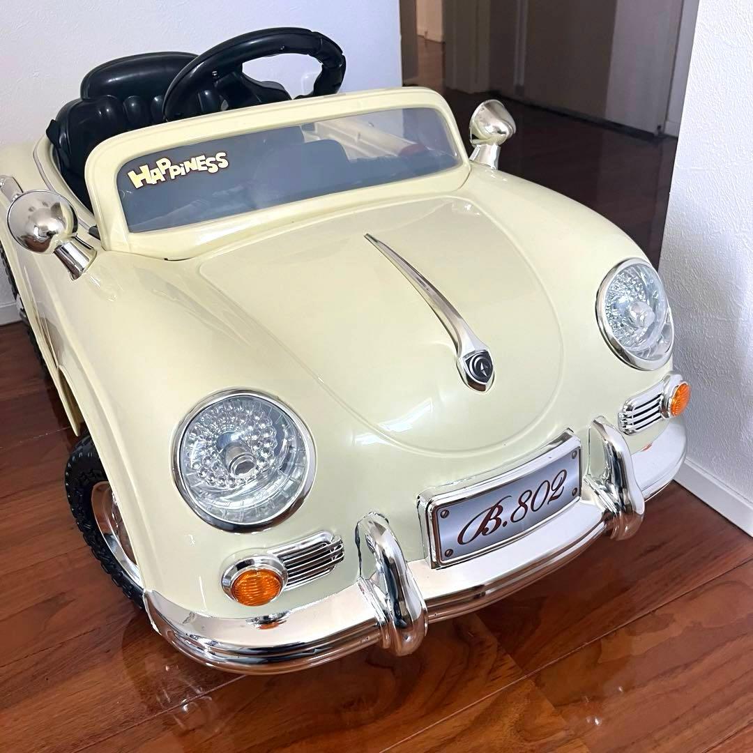 乗物玩具 乗用ラジコン　ポルシェタイプ　レトロ　結婚式　リングボーイリングガール