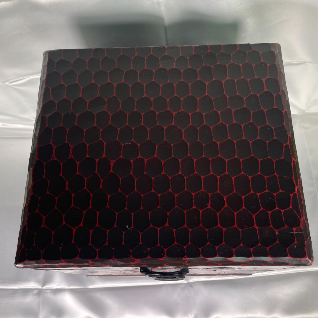 鎌倉彫 昭和レトロ 収納棚 引出し 5段 箪笥 小物入れ 当時物 小物収納 漆器
