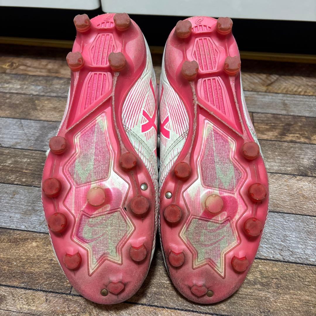 ASICS DS LIGHT サッカーシューズ ホワイト/ピンク