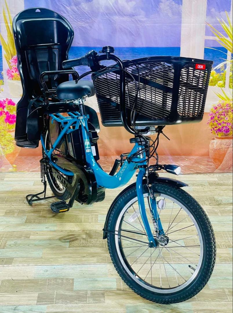 パスキス2019年⭐️12AH人気モデル！子供乗せ電動アシスト自転車Y3291