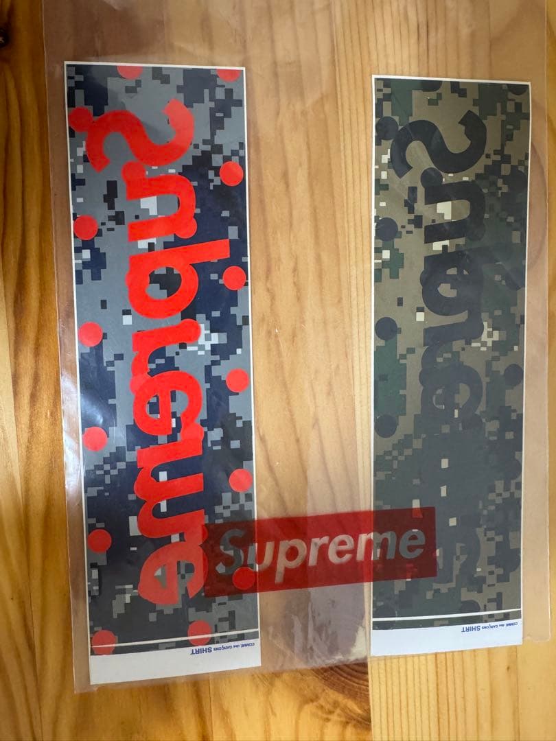 Supreme ステッカー 6枚セット ギャルソン　アンダーカバー capone