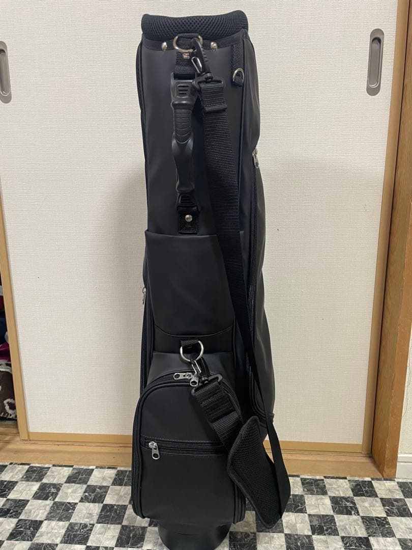 ブラック スタンドゴルフバッグ