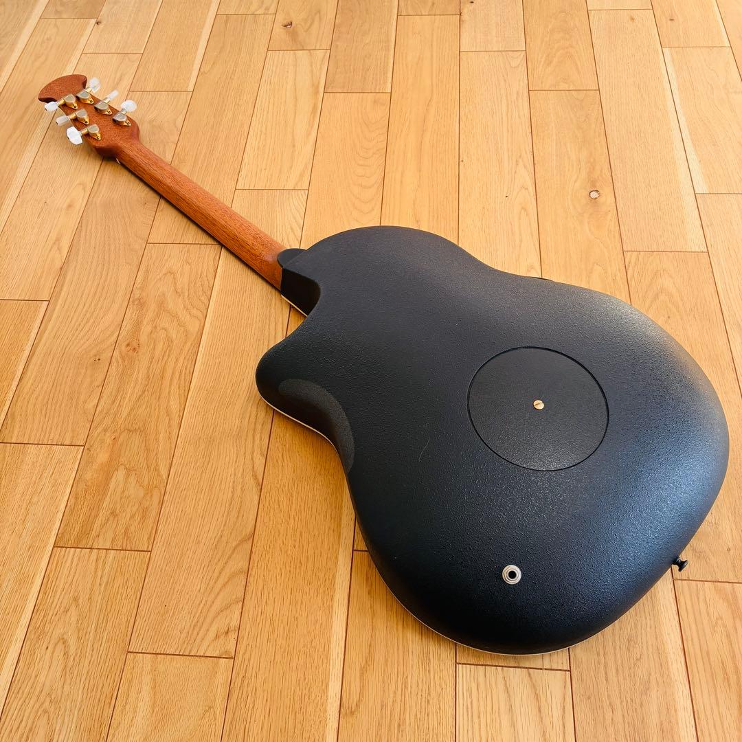 Ovation オベーションCU257 エレアコ OP-30内蔵 ハードケース付