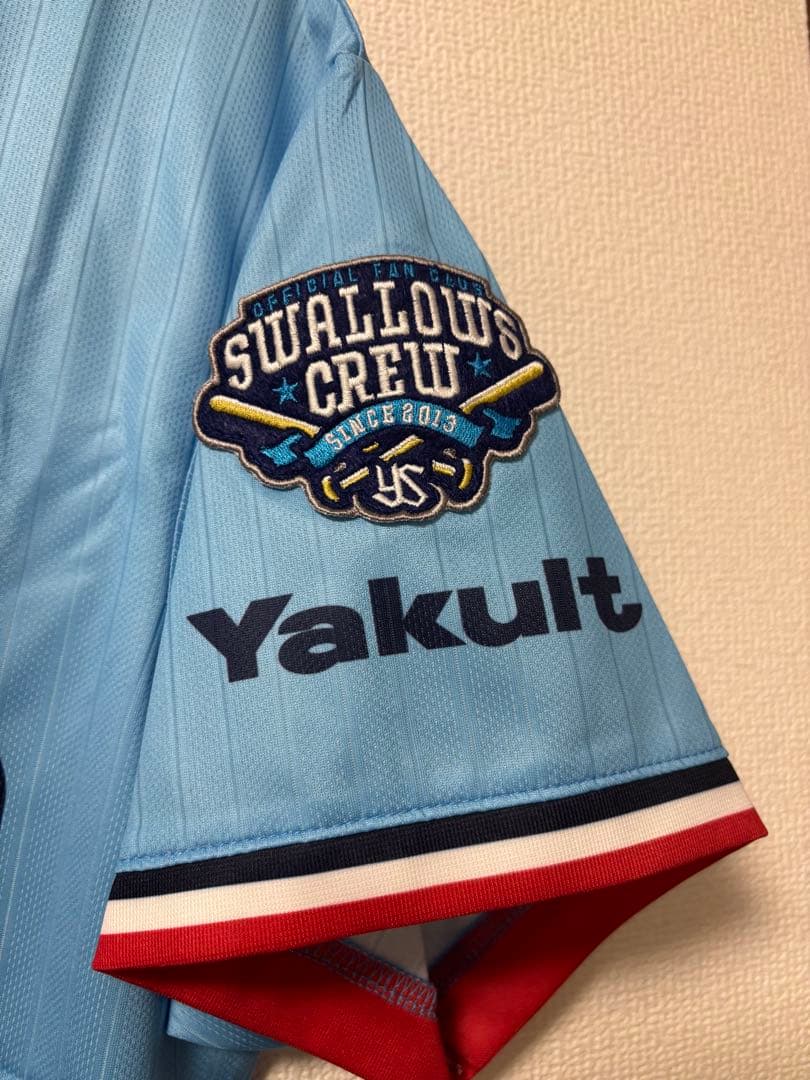 東京ヤクルトスワローズ つば九郎 2024年クルーレプリカユニフォーム Sサイズ
