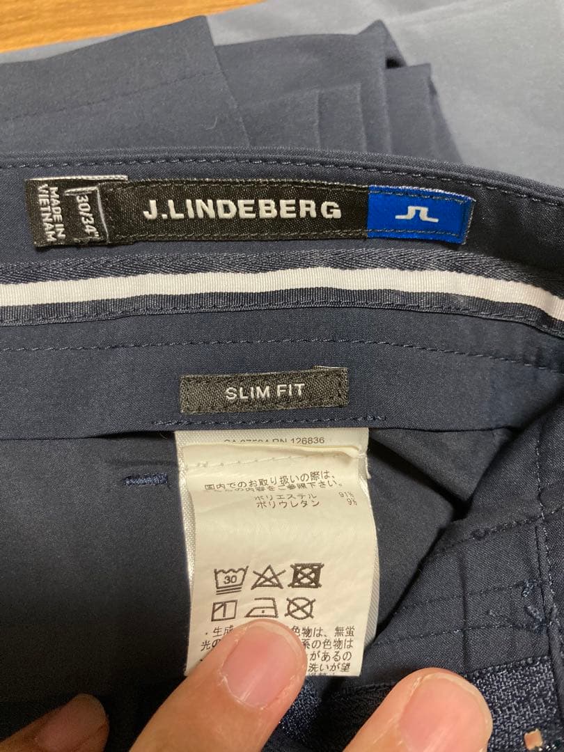【mike様】J.LINDEBERG スリムフィットパンツ 30/34